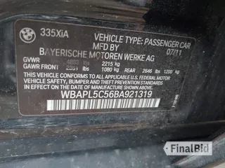 2011 BMW 3 Series 335i xDrive