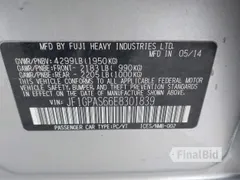 2014 Subaru Impreza Special Sports Limited