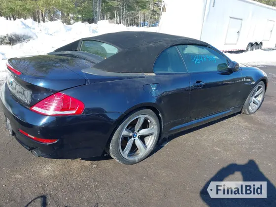2010 BMW 6 Series 650i