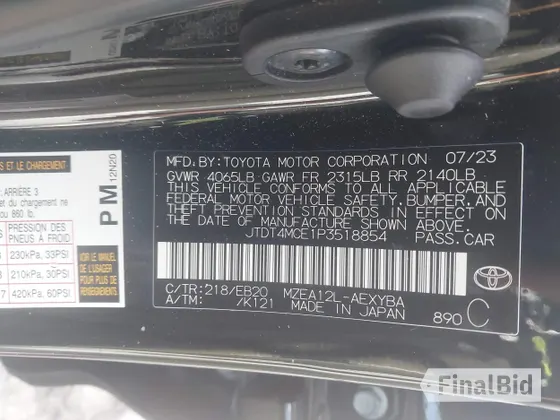 2023 Toyota Corolla XSE