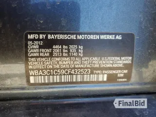 2012 BMW 3 Series 328i