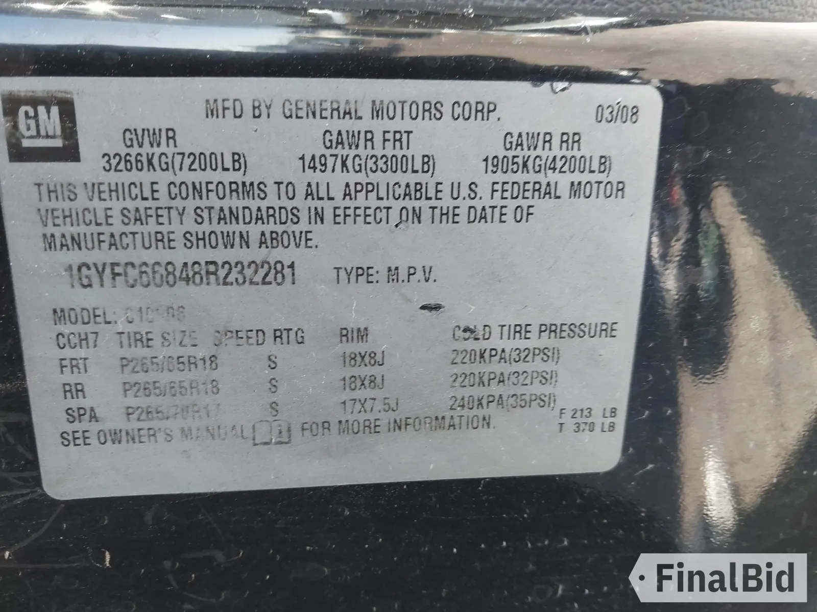 2008 Cadillac Escalade ESV