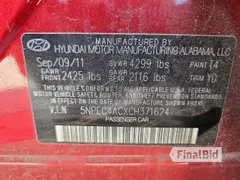 2012 Hyundai Sonata Limited