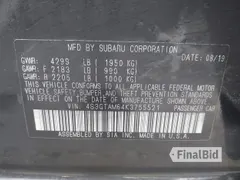 2019 Subaru Impreza Special Sports