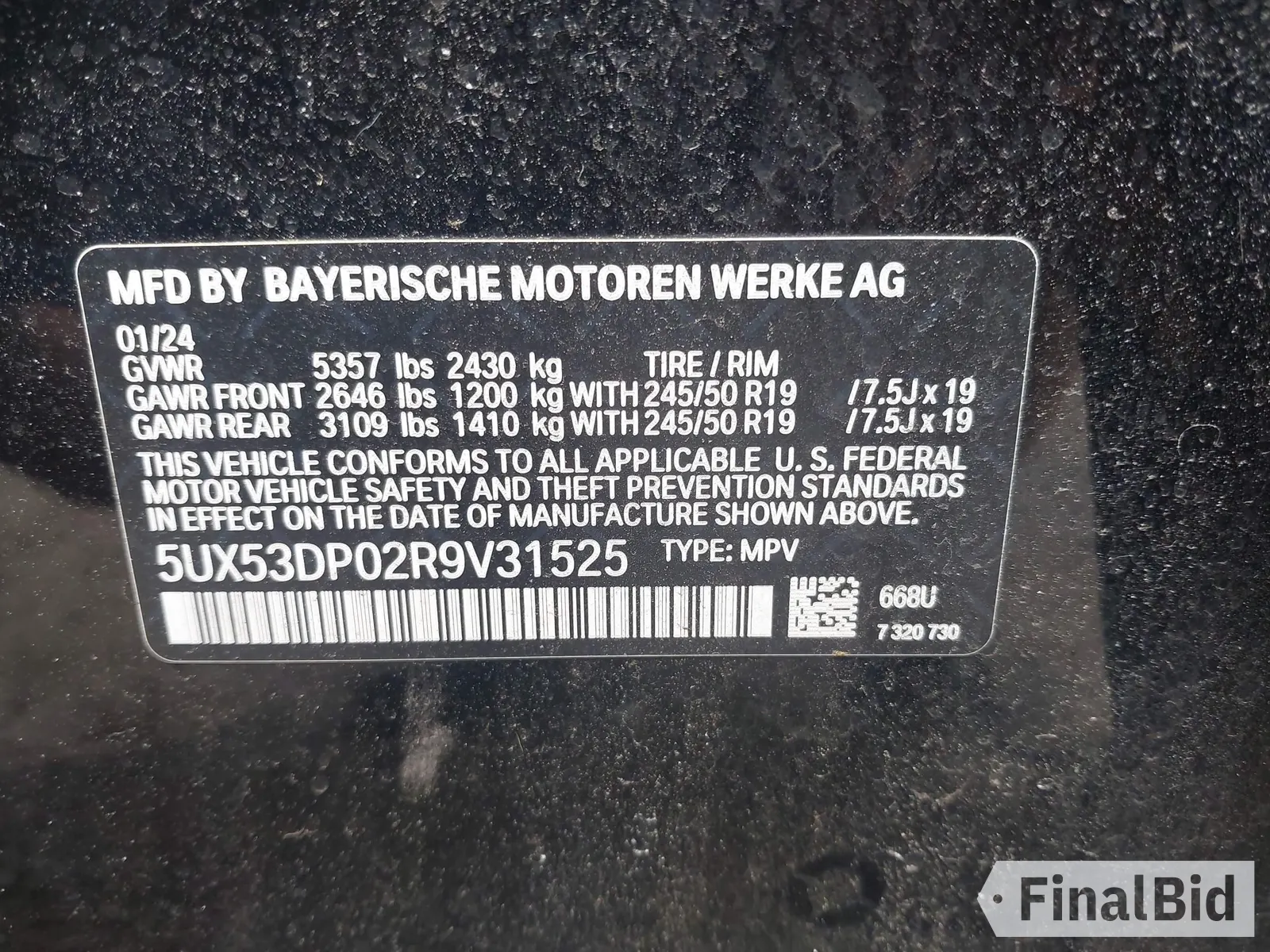 2024 BMW X3 xDrive30i