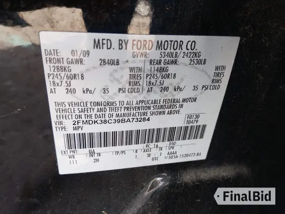 2009 Ford Edge SEL