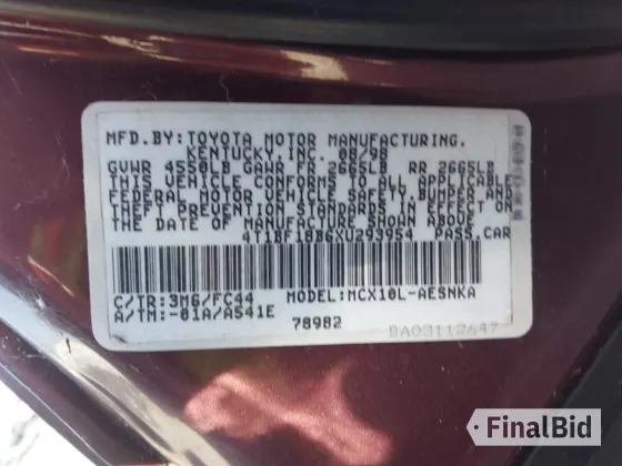1999 Toyota Avalon XLS