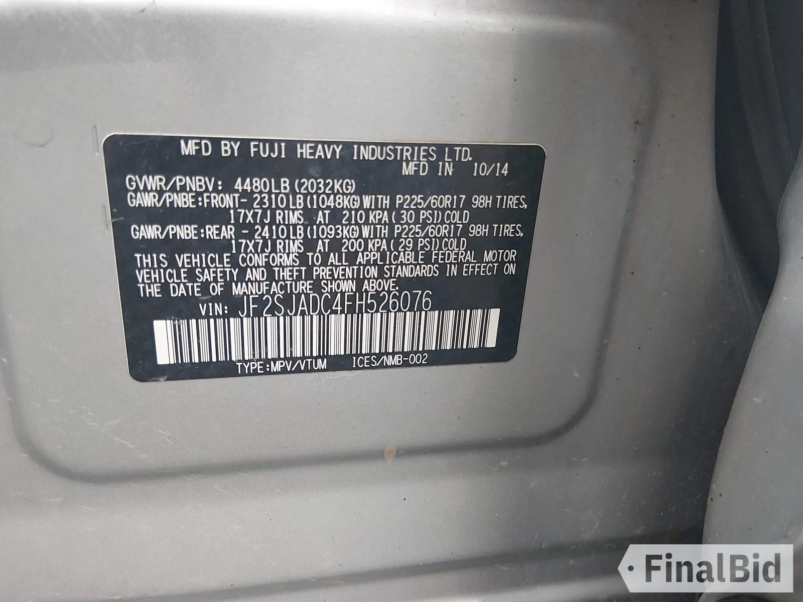 2015 Subaru Forester Premium
