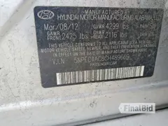 2012 Hyundai Sonata Limited