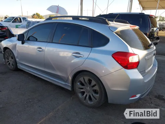 2014 Subaru Impreza Special Sports Limited