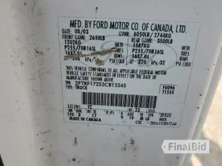 2003 Ford F-150 XL
