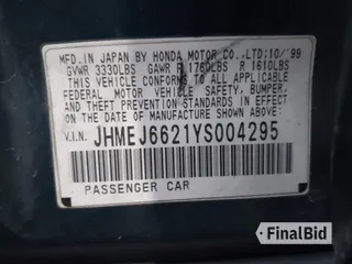 2000 Honda Civic DX