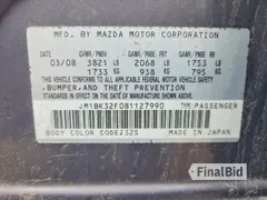 2008 Mazda 3 i Touring Value