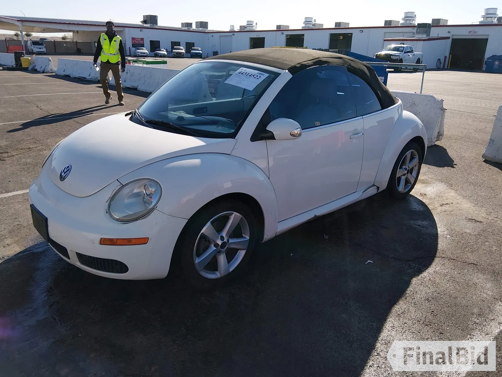 2007 Volkswagen Beetle Triple White