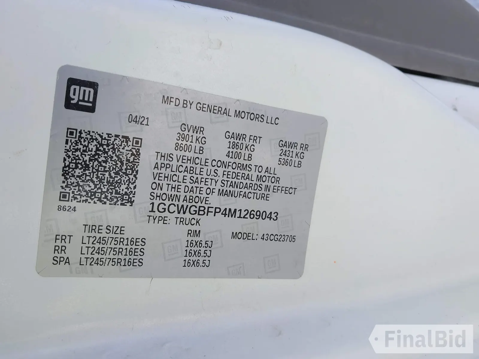 2021 Chevrolet Express Cargo