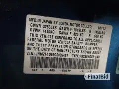 2012 Honda CR-Z EX