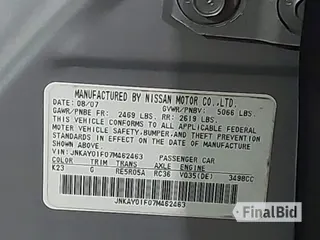 2007 Infiniti M x