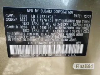 2023 Subaru Ascent Premium