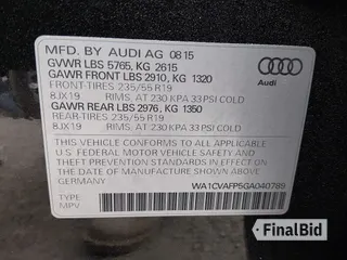 2016 Audi Q5 Premium Plus