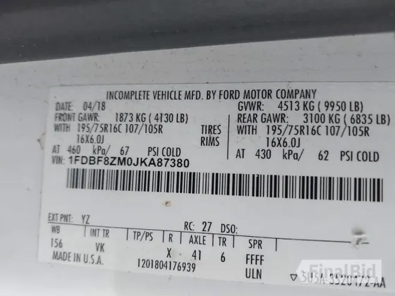 2018 Ford Transit