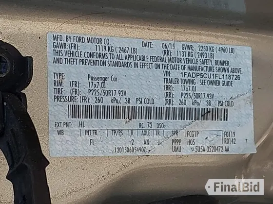 2015 Ford C-Max SEL