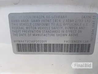 2006 Volkswagen Passat Value Edition