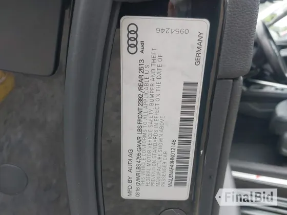 2017 Audi A4 Premium Plus