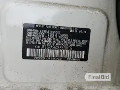 2014 Subaru Impreza Special Sports Limited