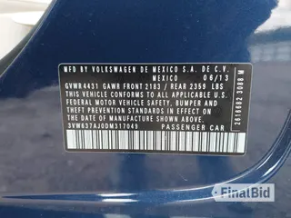 2013 Volkswagen Jetta Hybrid