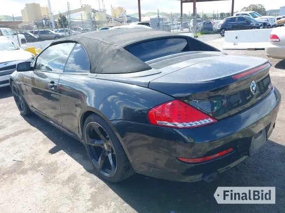 2009 BMW 6 Series 650i