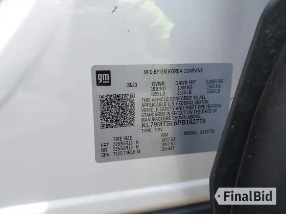 2023 Chevrolet TrailBlazer RS