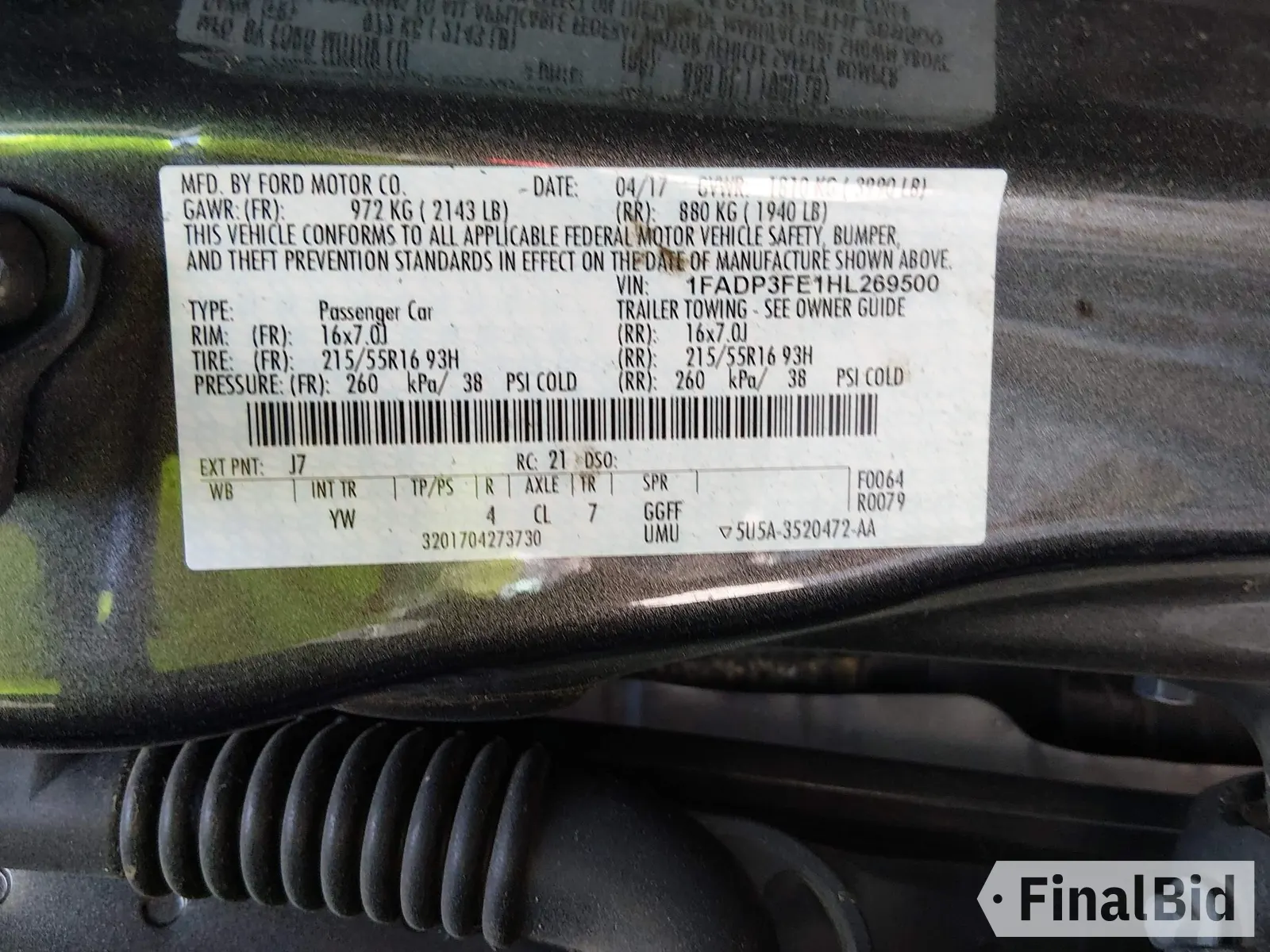 2017 Ford Focus SE