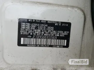 2014 Subaru Impreza Special Sports Limited