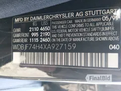 1999 Mercedes-Benz E