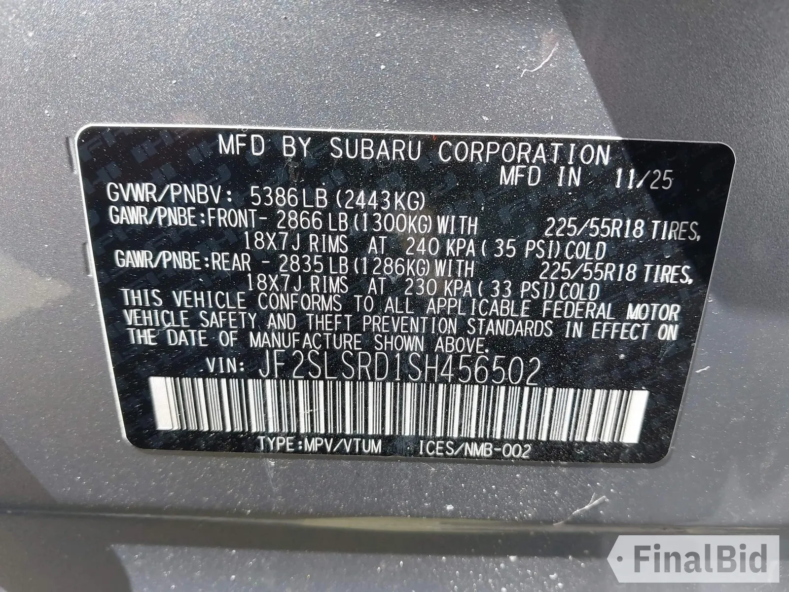 2025 Subaru Forester Limited Hybrid