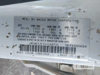 2004 Mazda 3 i