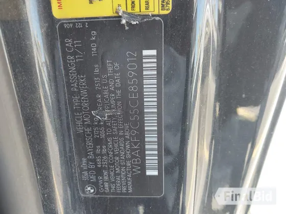 2012 BMW 3 Series 335i xDrive