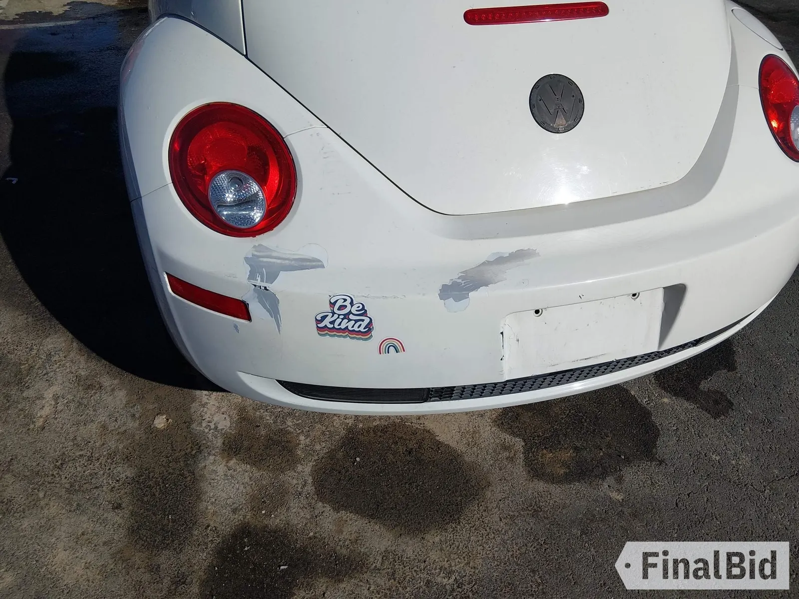 2007 Volkswagen Beetle Triple White