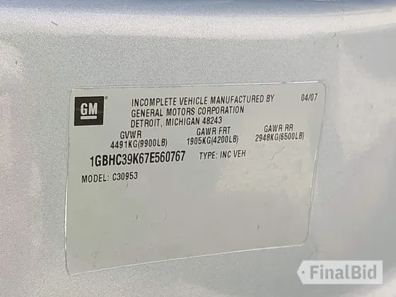 2007 Chevrolet Silverado 3500