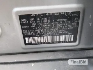 2013 Subaru Outback