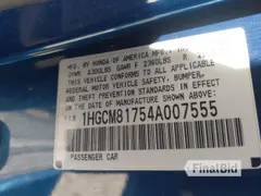 2004 Honda Accord EX