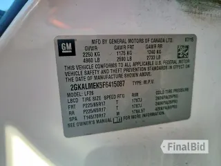 2015 GMC Terrain SLE