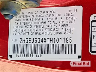 1996 Honda Civic DX