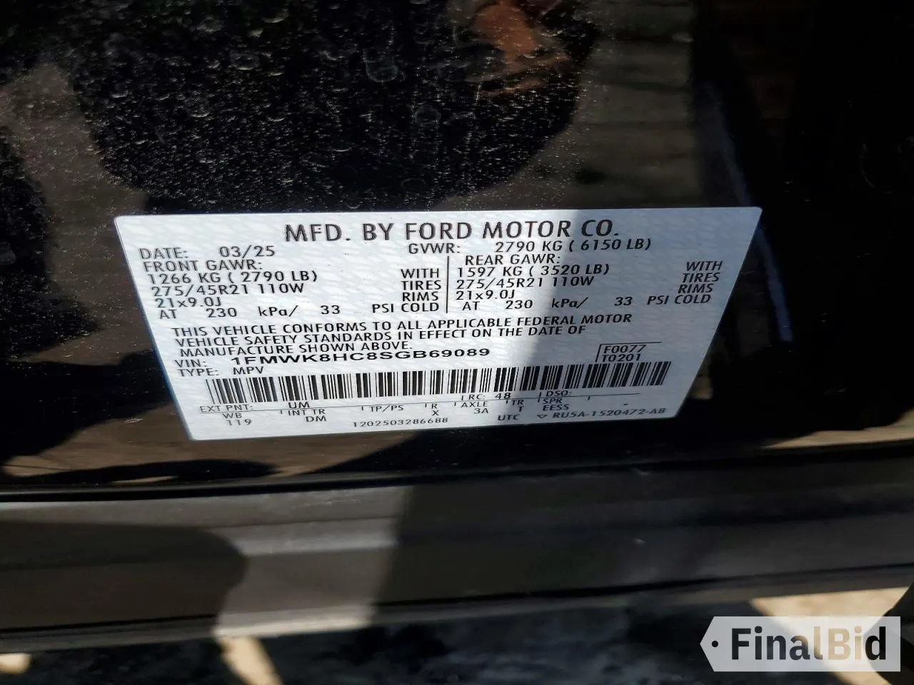 2025 Ford Explorer Platinum