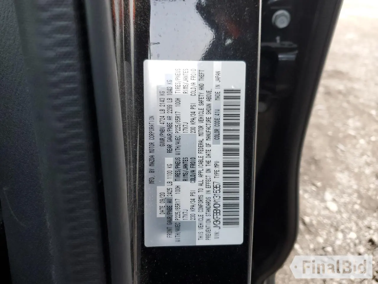 2021 Mazda CX-5 Sport