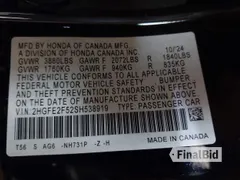 2025 Honda Civic Sport