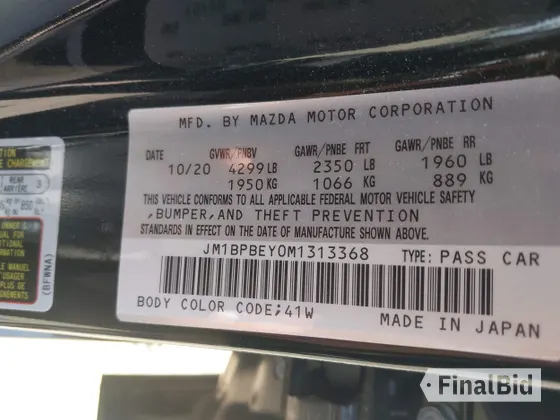 2021 Mazda 3 Premium Plus