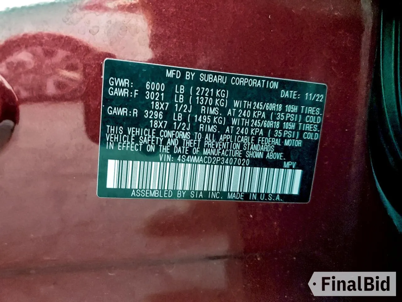 2023 Subaru Ascent Premium