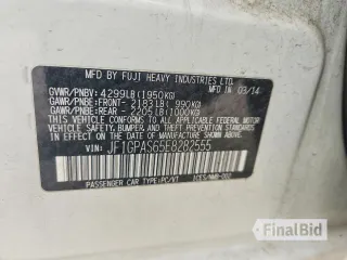 2014 Subaru Impreza Special Sports Limited
