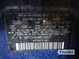 2021 Hyundai Accent Limited
